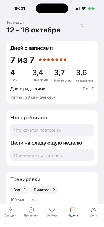 Alba - Неделя